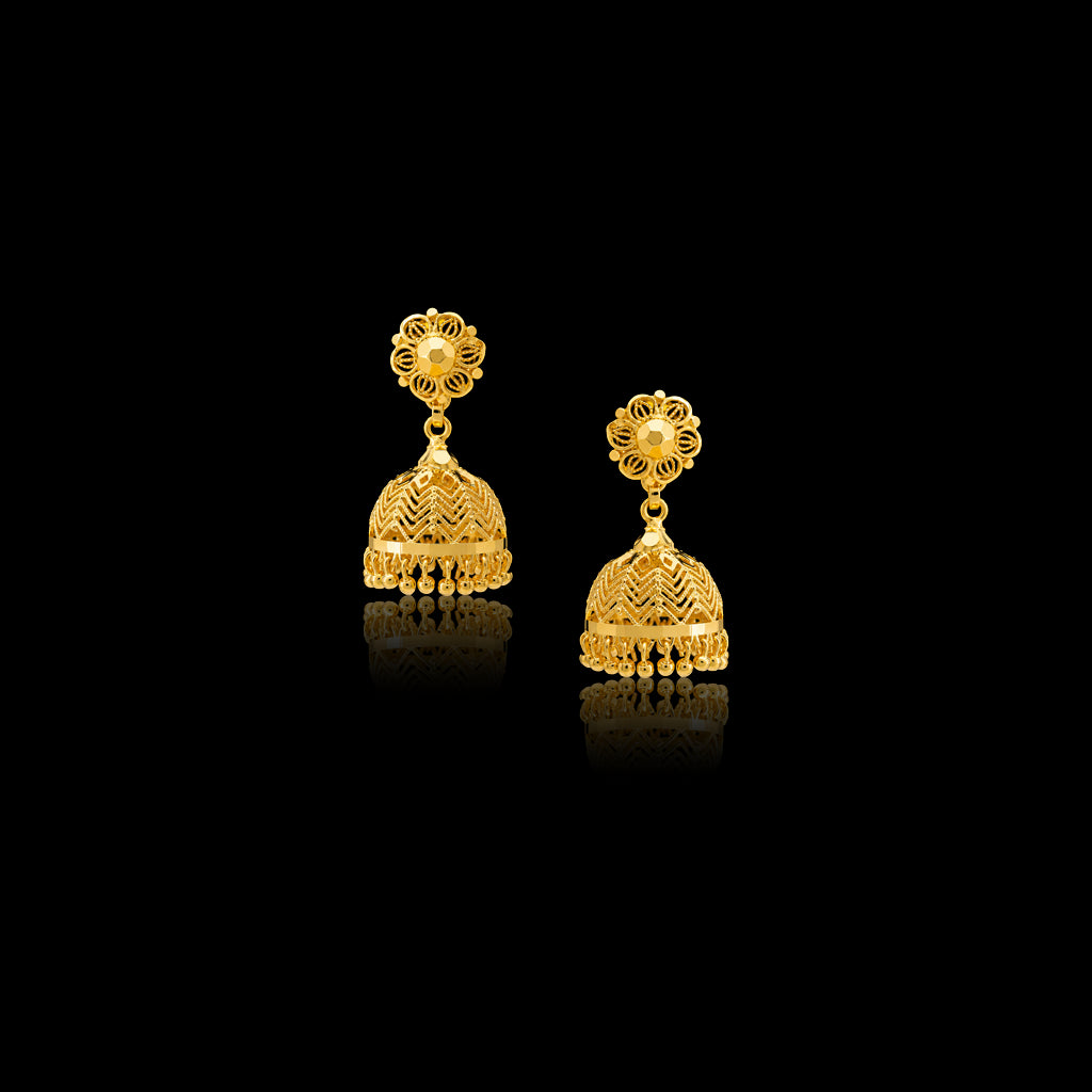Golden Jimikka Earring  PGJST63-081
