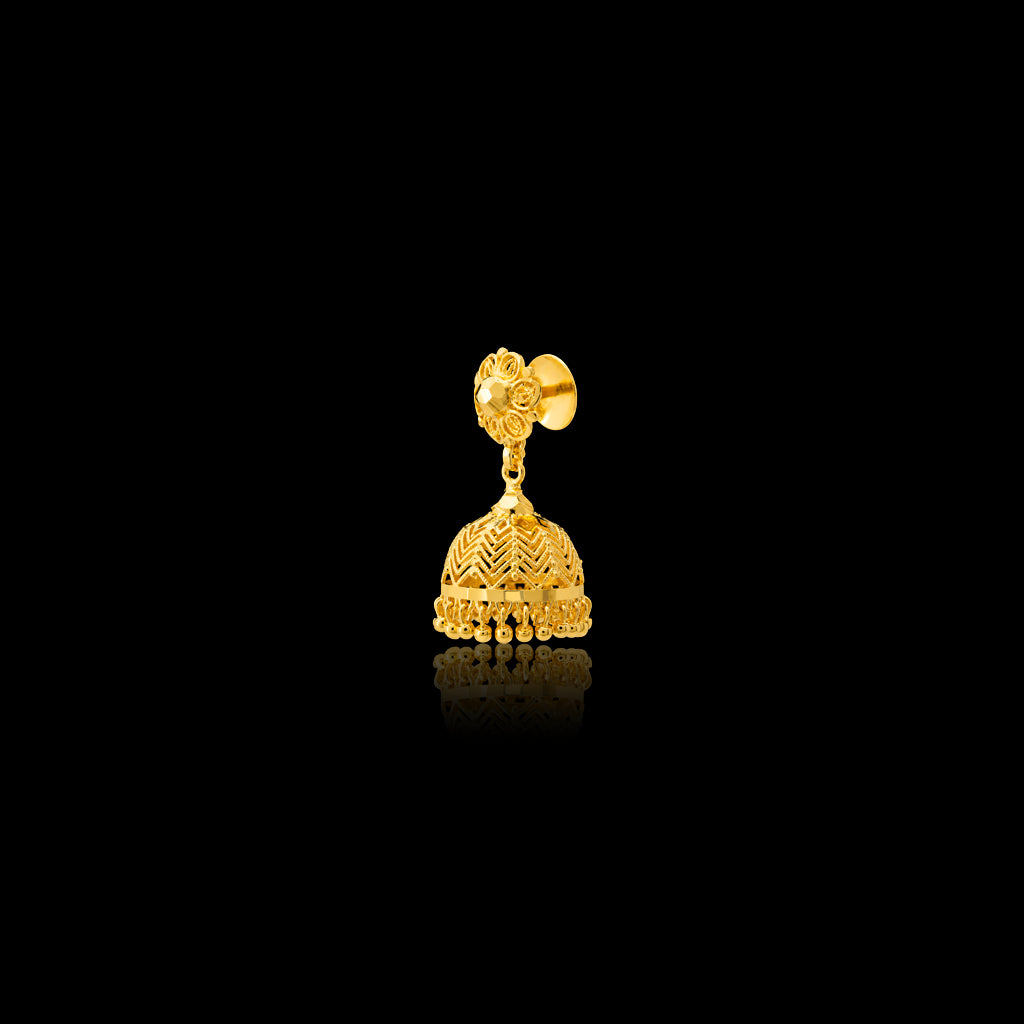 Golden Jimikka Earring  PGJST63-081