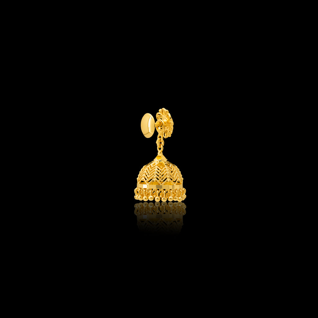 Golden Jimikka Earring  PGJST63-081