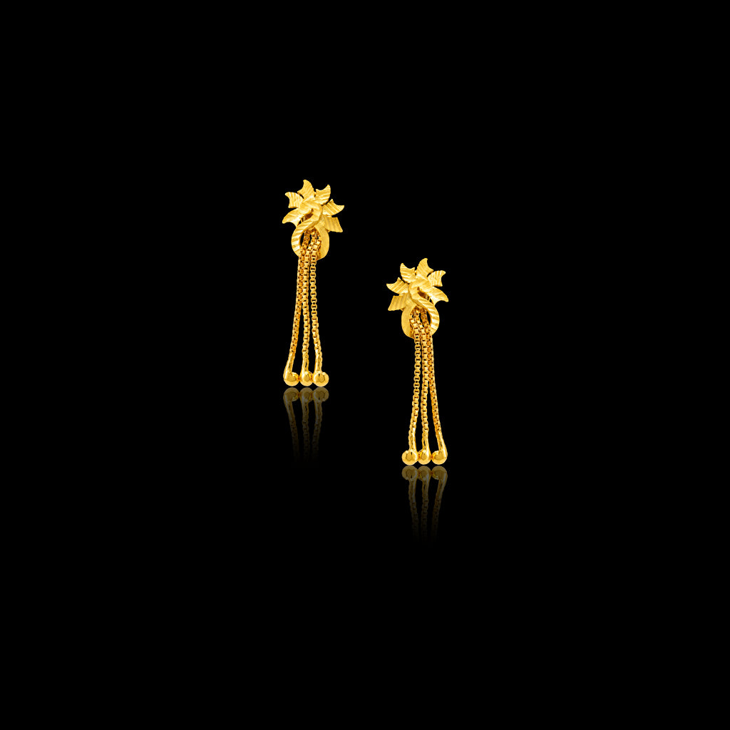 Golden Hanging Stud PGHST29a-021