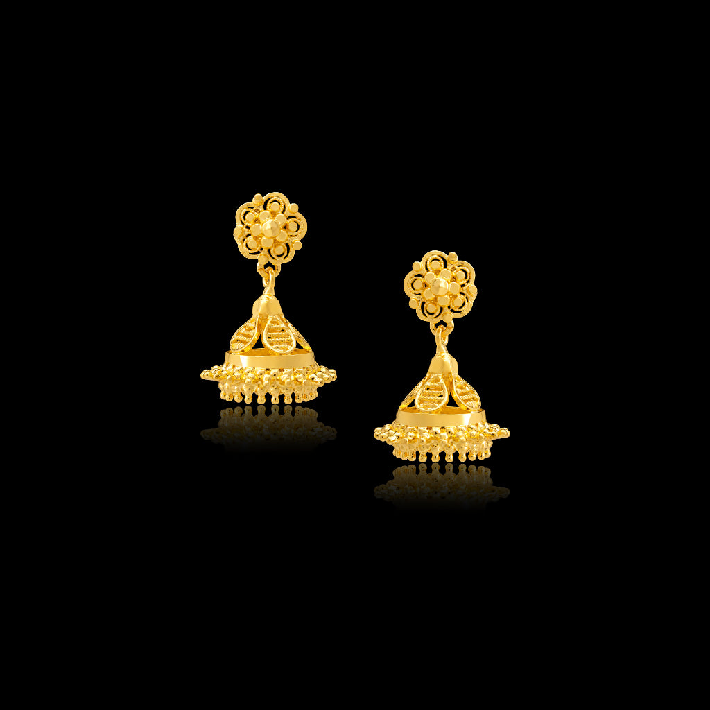 Golden Jimikka Earring PGJST107-061