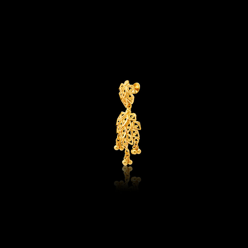 Golden Hanging Stud PGHST82a-061