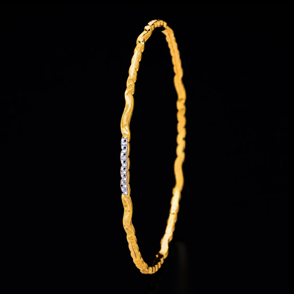 Rhodium bangle PRGB26-011