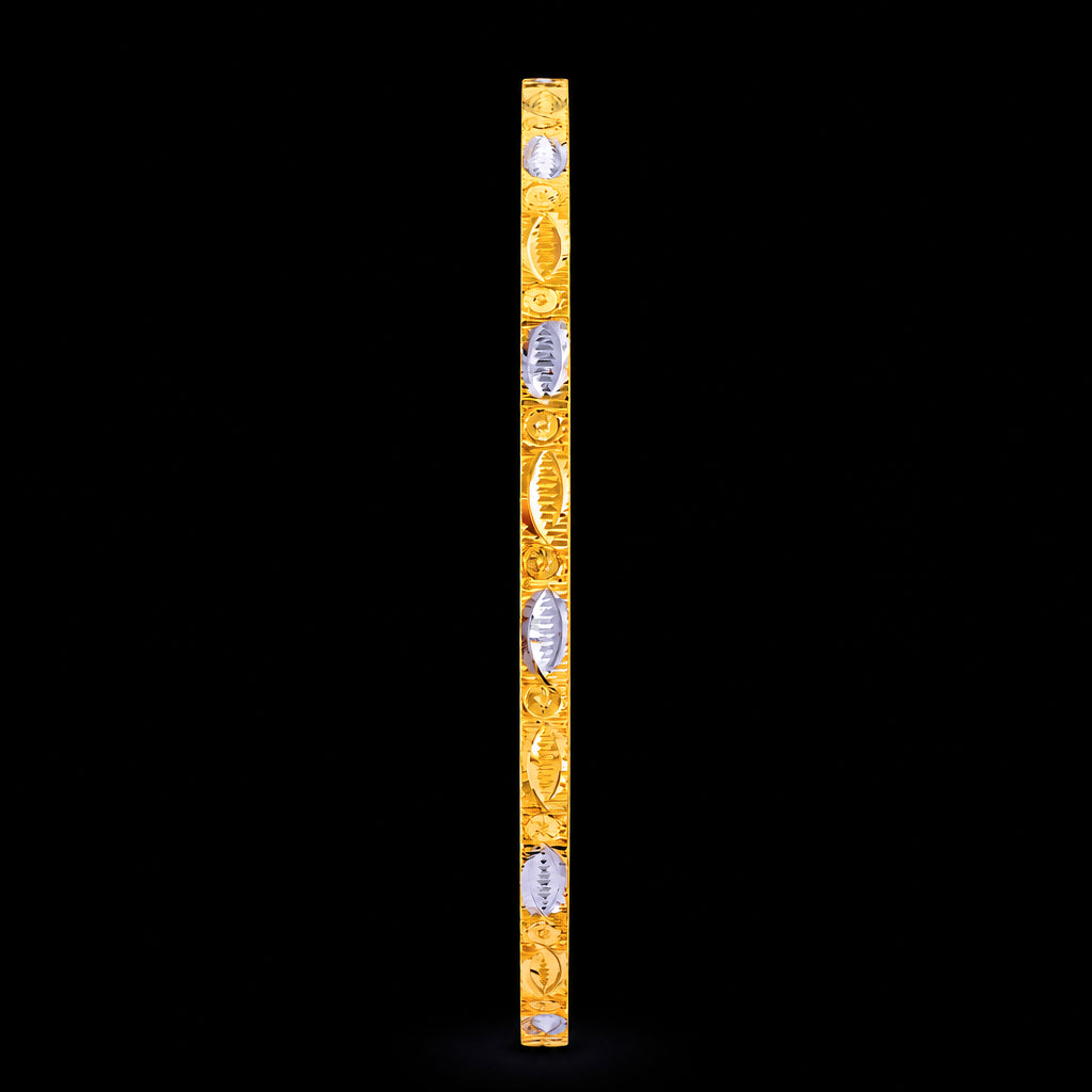 Rhodium bangle PRGB43-011
