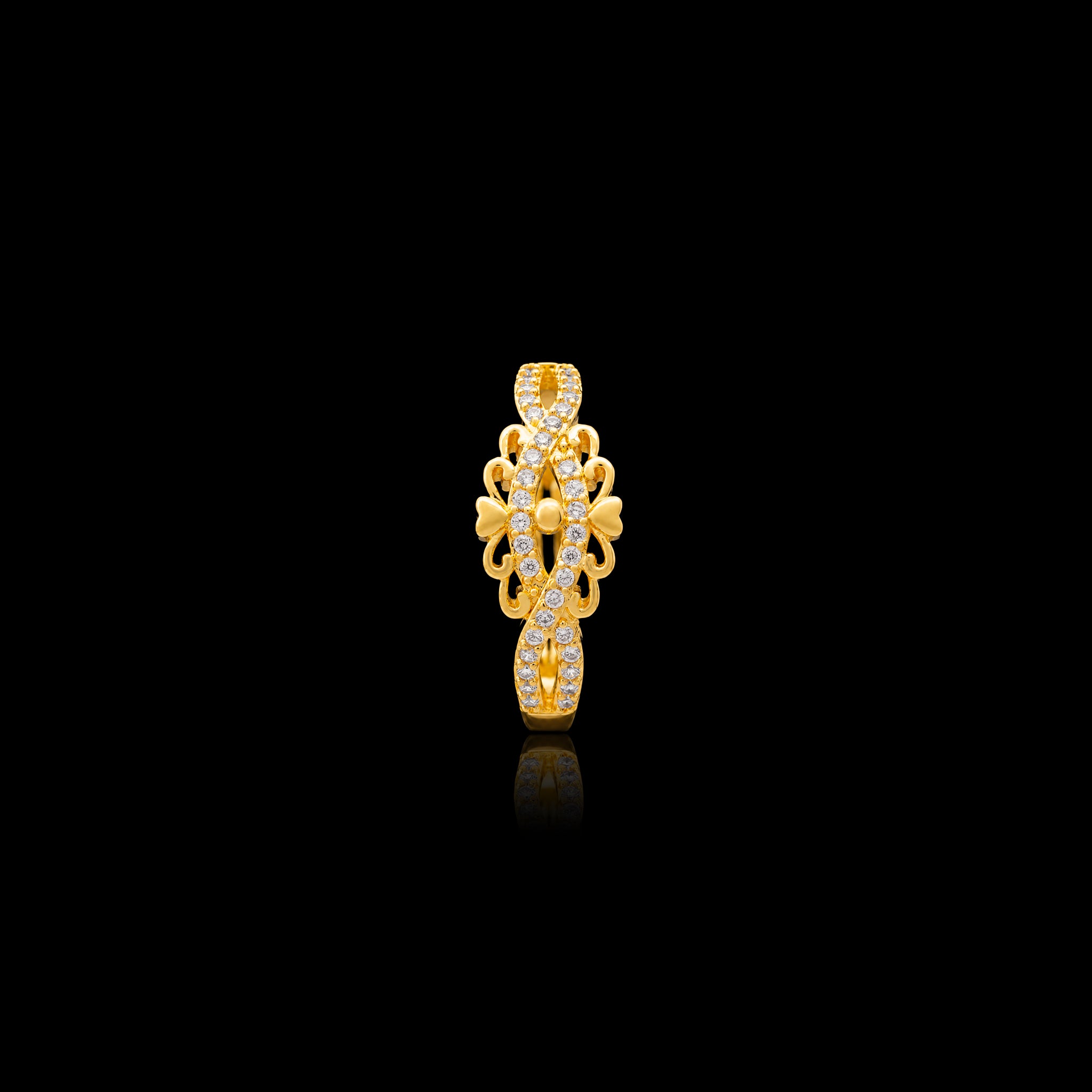 Adjustable Stone Ring PSR67W-041