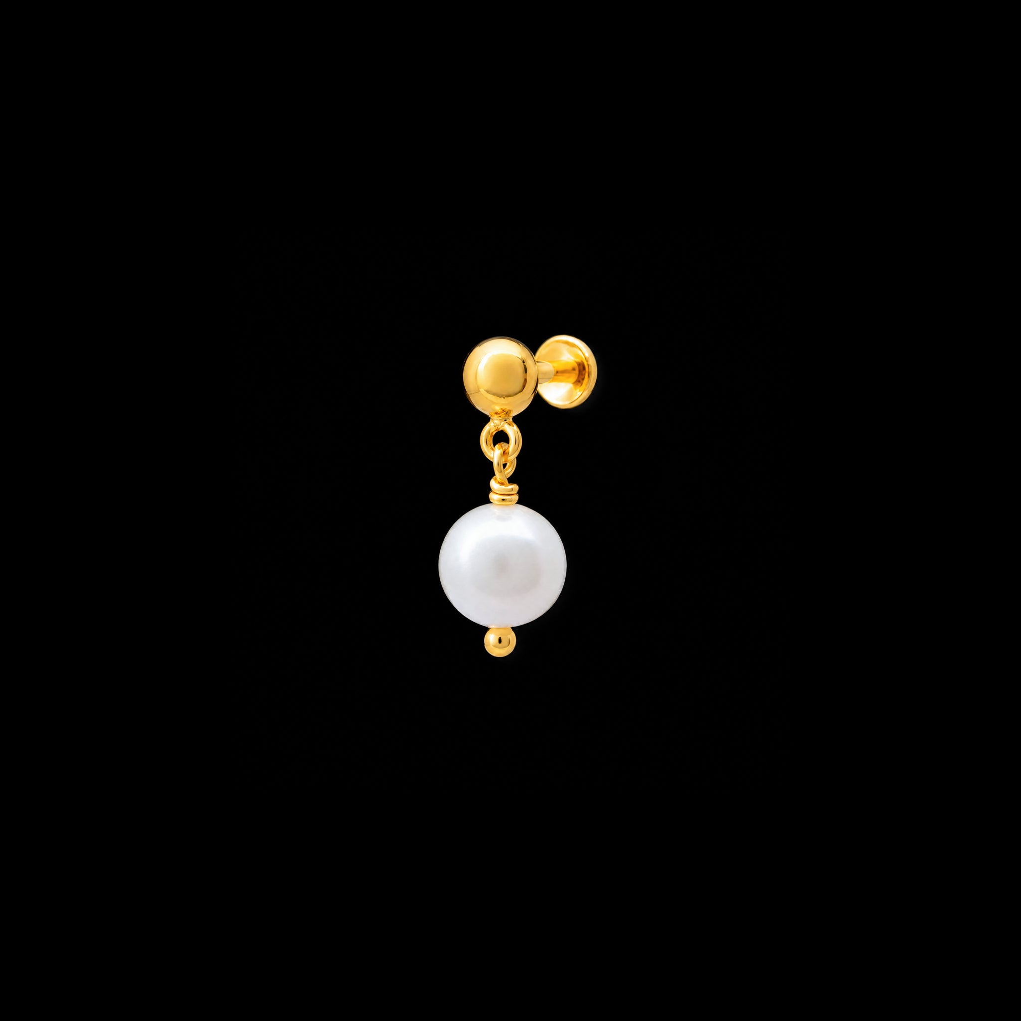 Golden Hanging Stud PGHST67-021