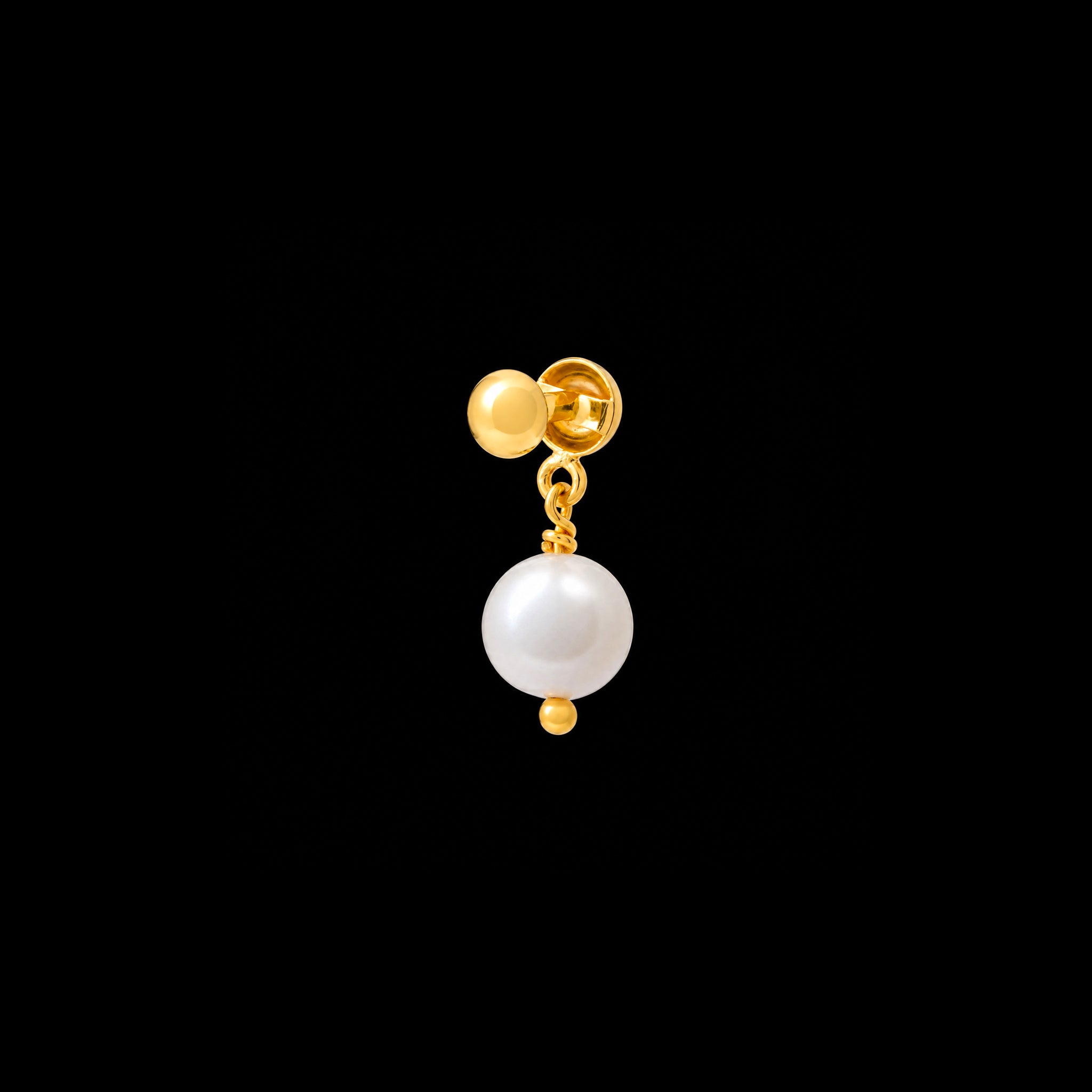 Golden Hanging Stud PGHST67-021