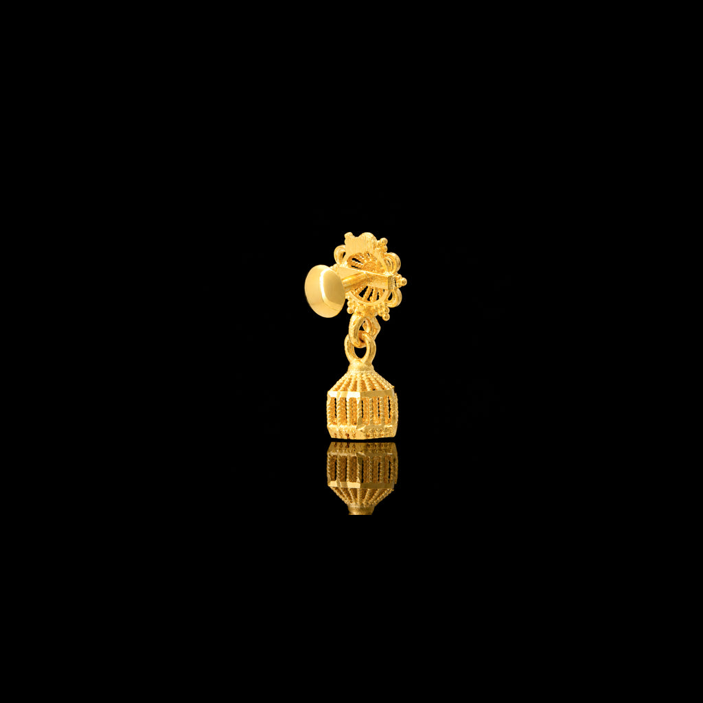 Golden Jimikka Earring PGJST9-011