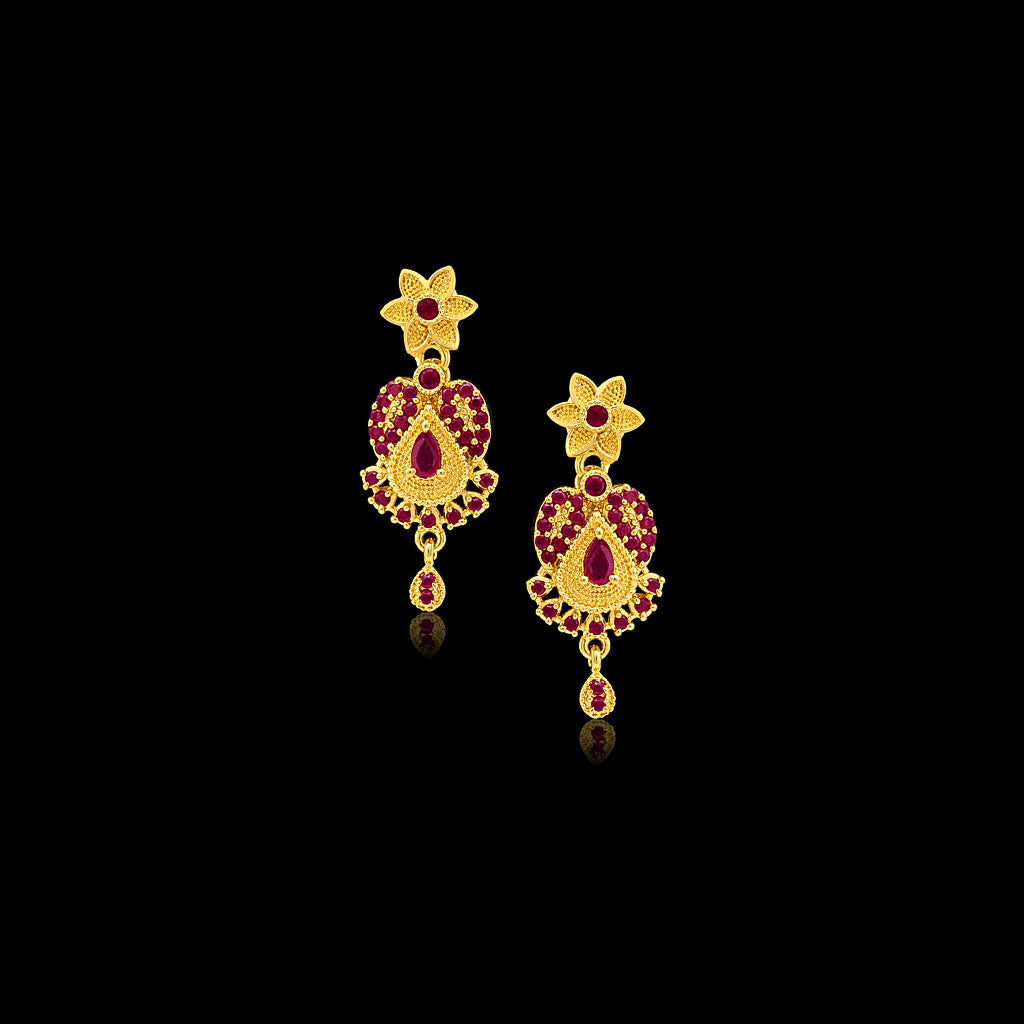 Stone Hanging Stud PSHST154R-041