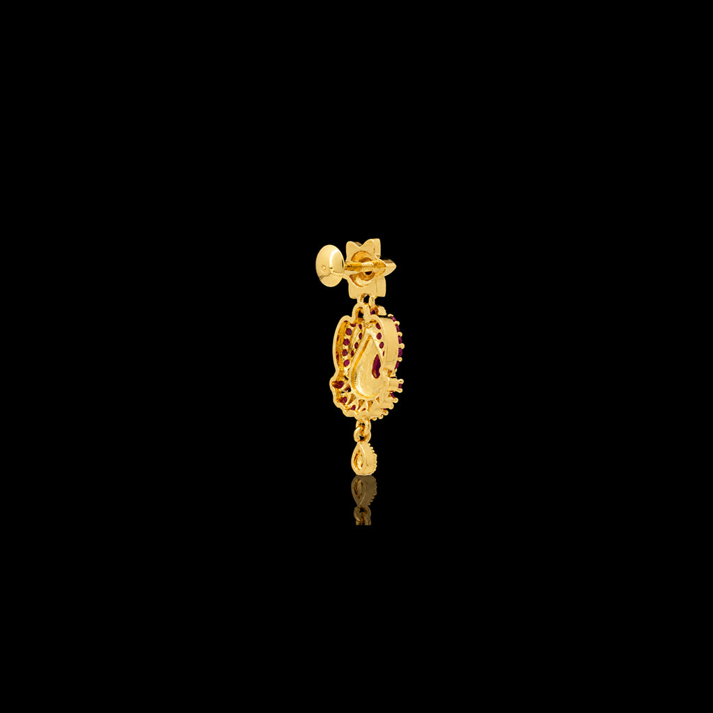 Stone Hanging Stud PSHST154R-041