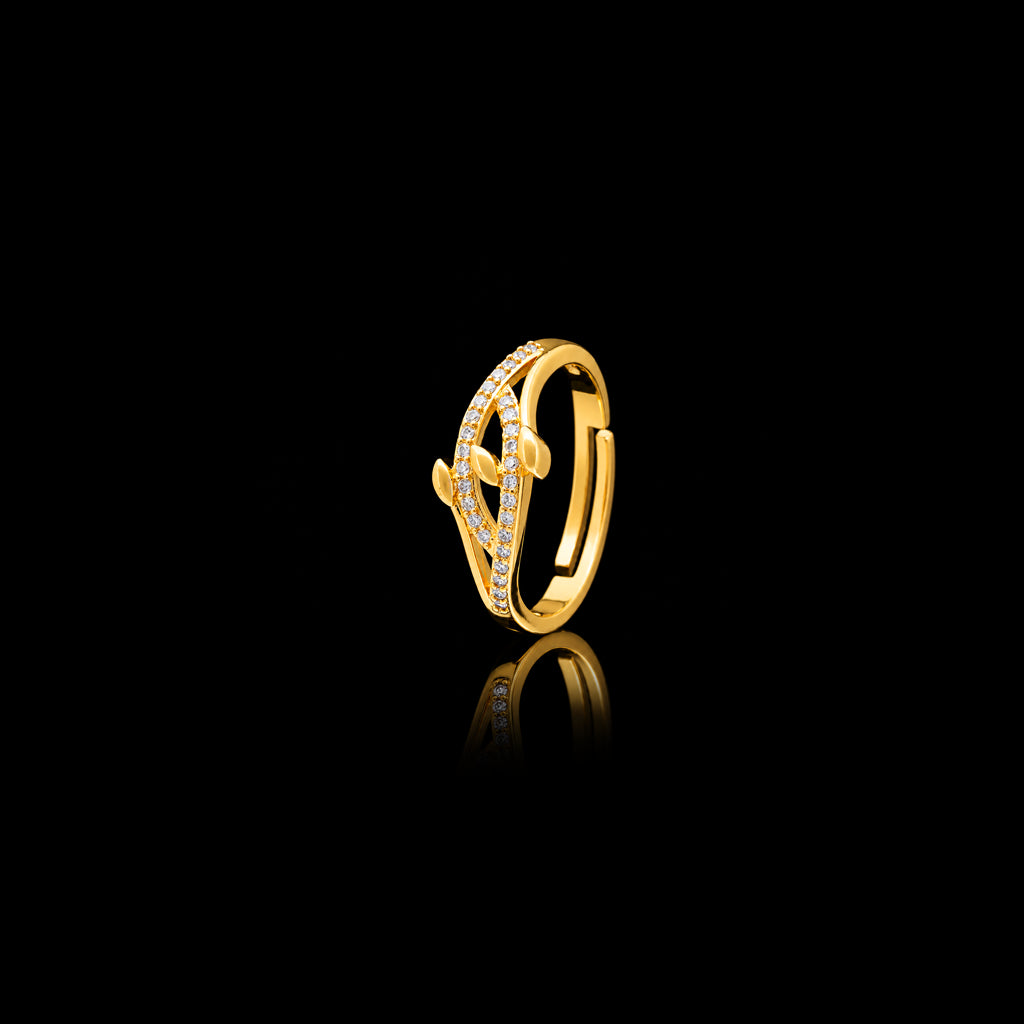 Adjustable Stone Ring PSR66W-041
