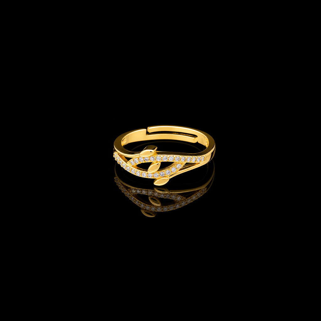 Adjustable Stone Ring PSR66W-041