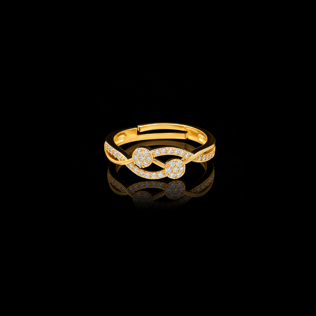 Adjustable Stone Ring PSR71W-041