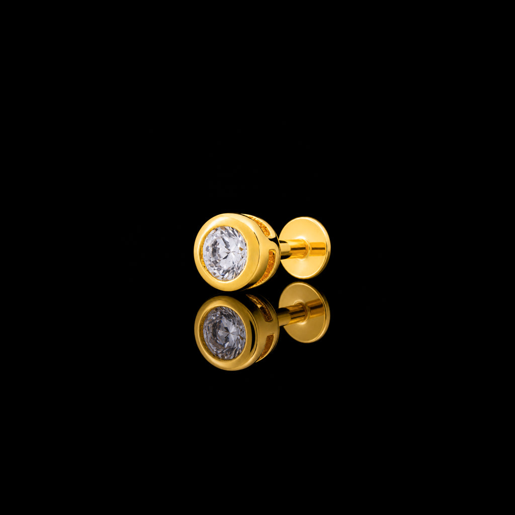 Stone Pendant With Stud PSLT23W-021, PSLT23W-021