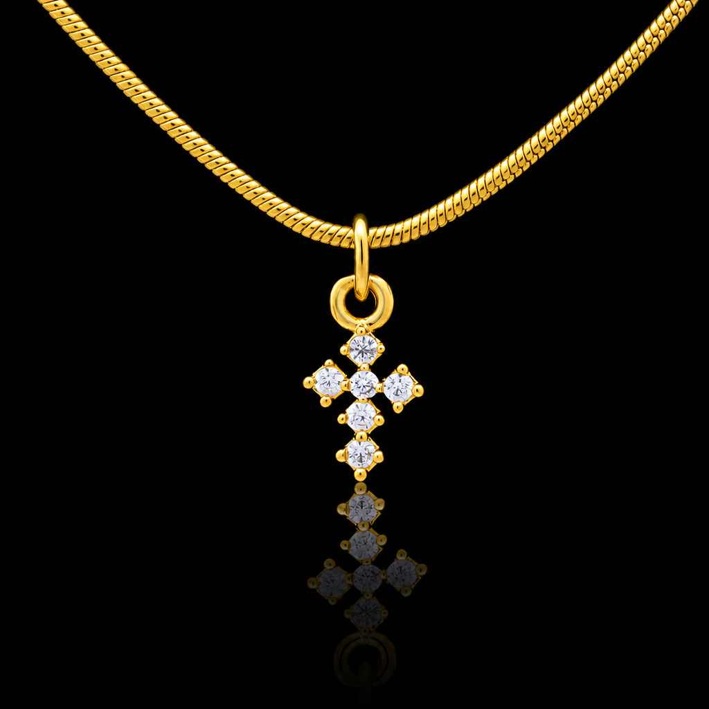 Golden Stone Pendant PSLT48W-07