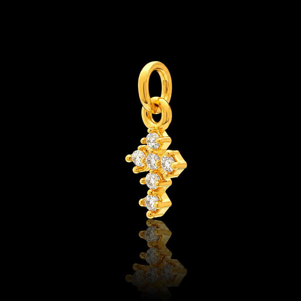 Golden Stone Pendant PSLT48W-07