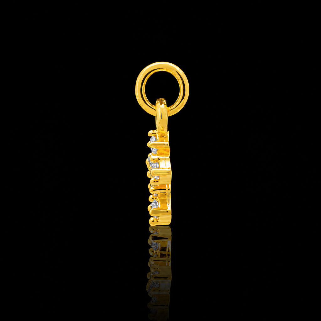 Golden Stone Pendant PSLT48W-07