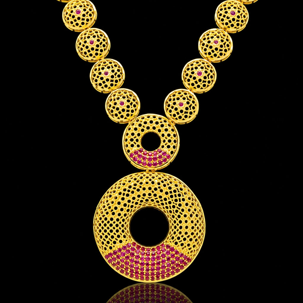 Stone Necklace PSNS74R-085