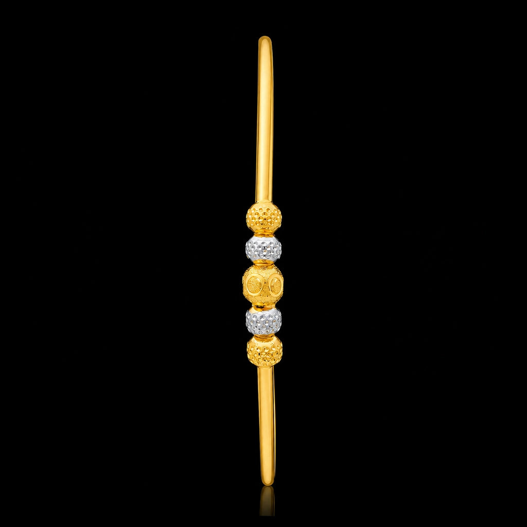 Rhodium Bangle PRGB4-081
