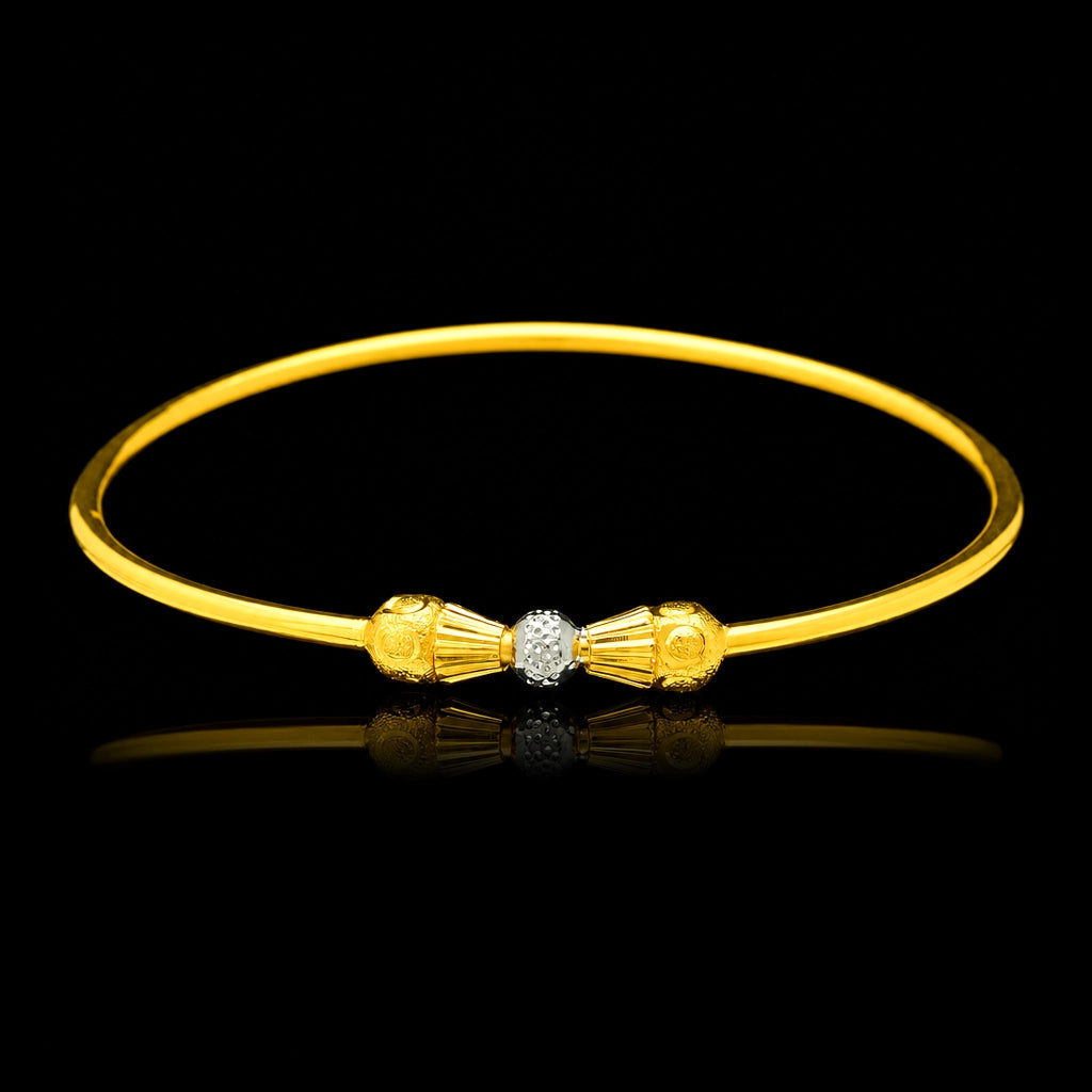 Rhodium Bangle PRGB5-081