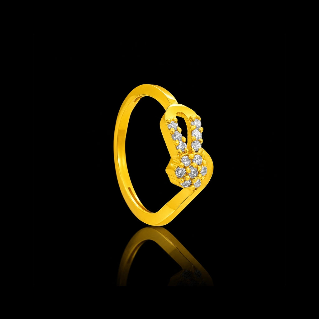GOLDEN STONE RING PSR192W-021