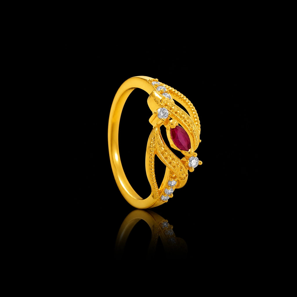 GOLDEN STONE RING PSR161WR-021