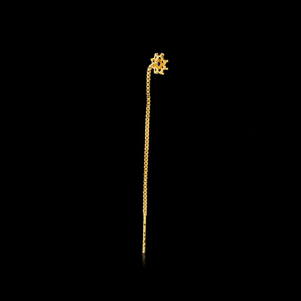 Stone hanging stud PSHST151BL-041