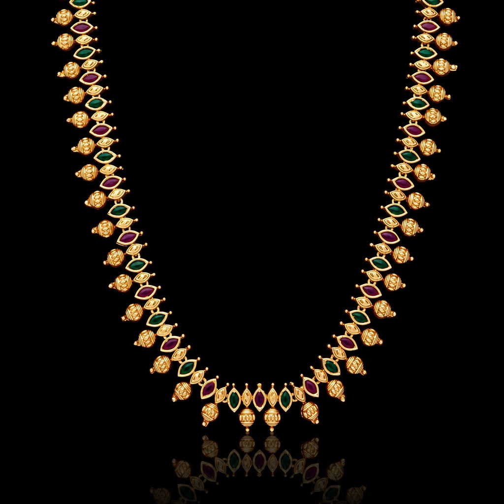 Gheru Necklace PSGRNLSR12RG-068