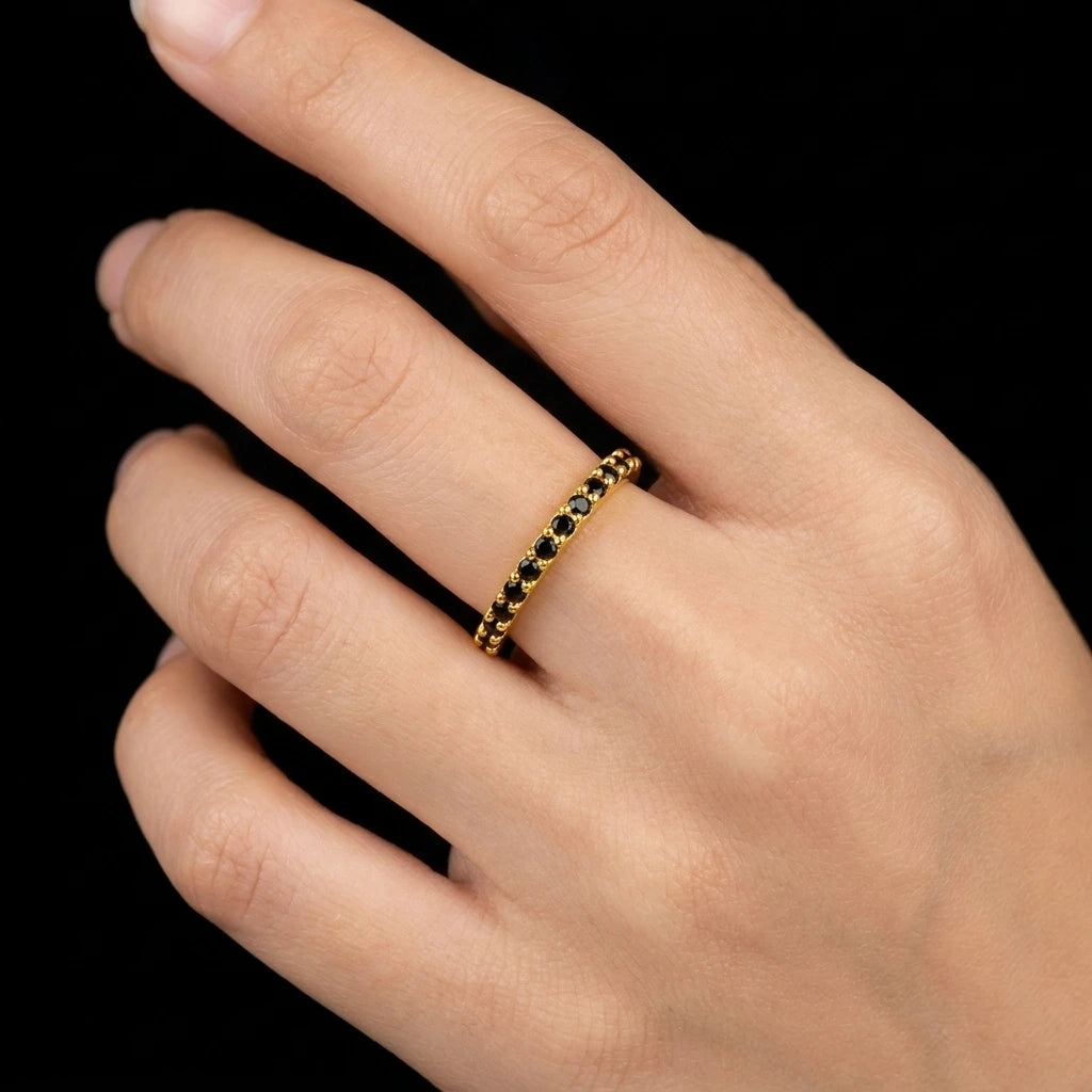 GOLDEN STONE RING PSR34B-041