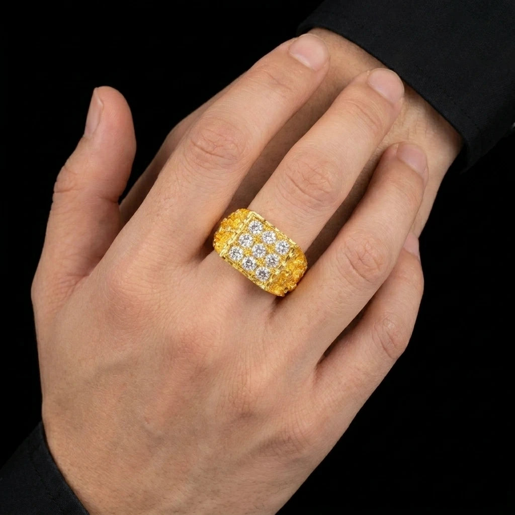 Gents Stone Ring PSGR2W-003