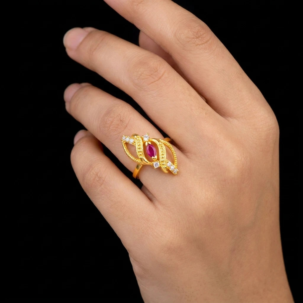 GOLDEN STONE RING PSR161WR-021