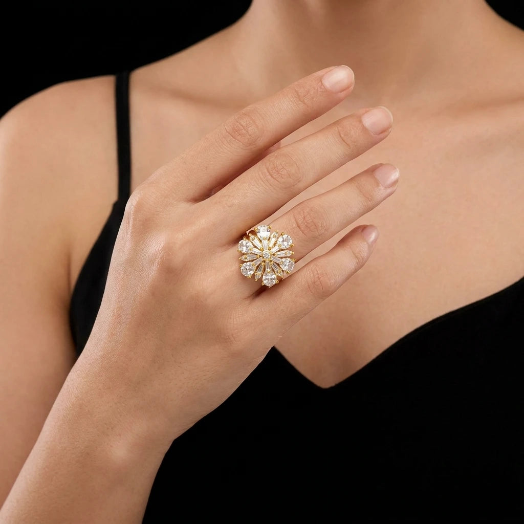 PREMIUM STONE RING PMSR4W-053