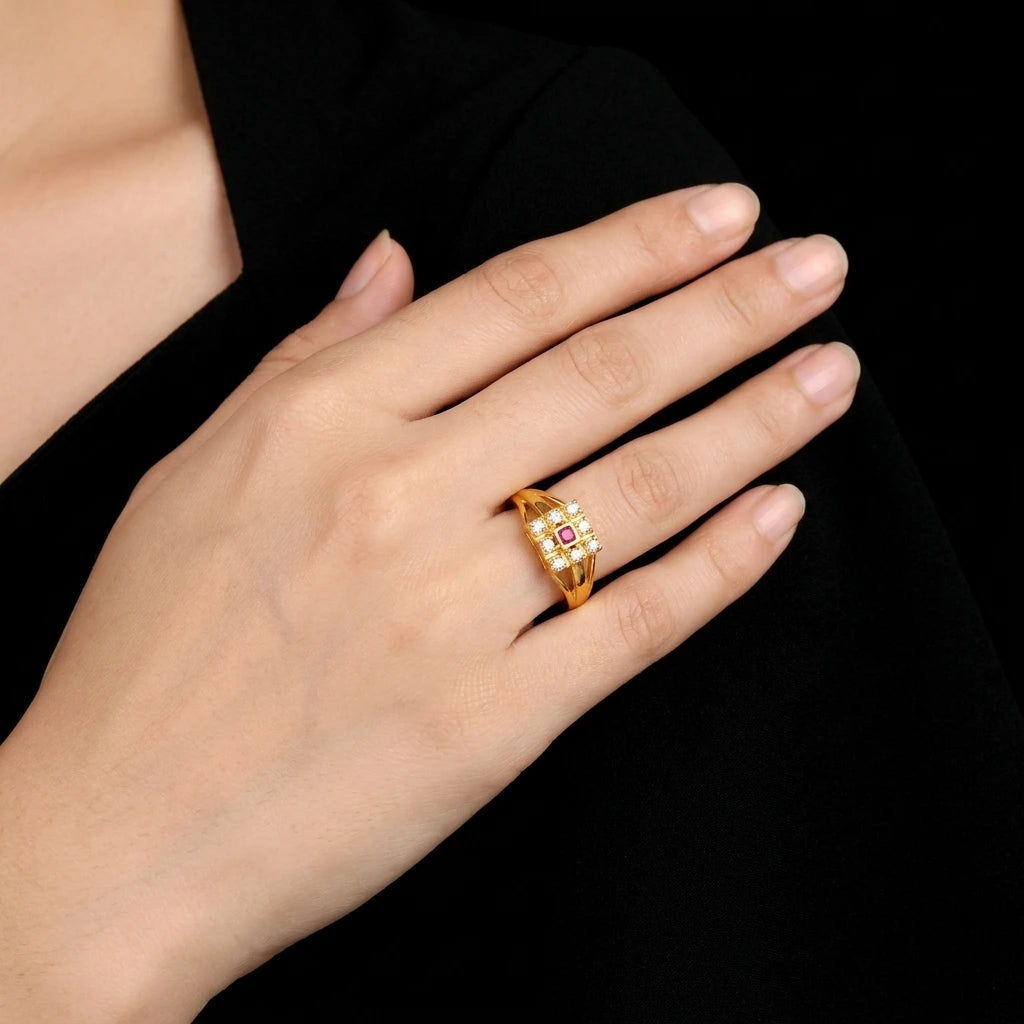 GOLDEN STONE RING PSR40WR-051