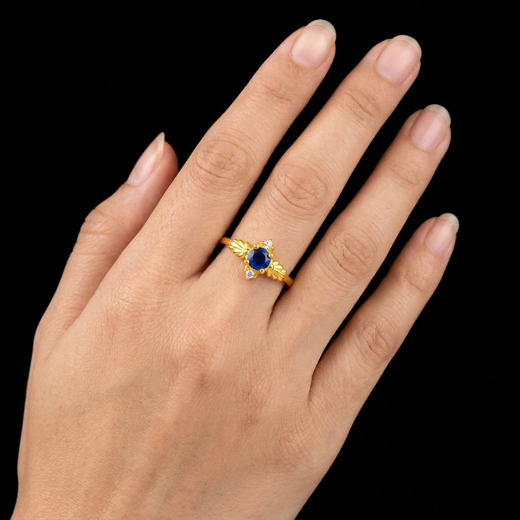 Stone Ring PSR47WBL-051