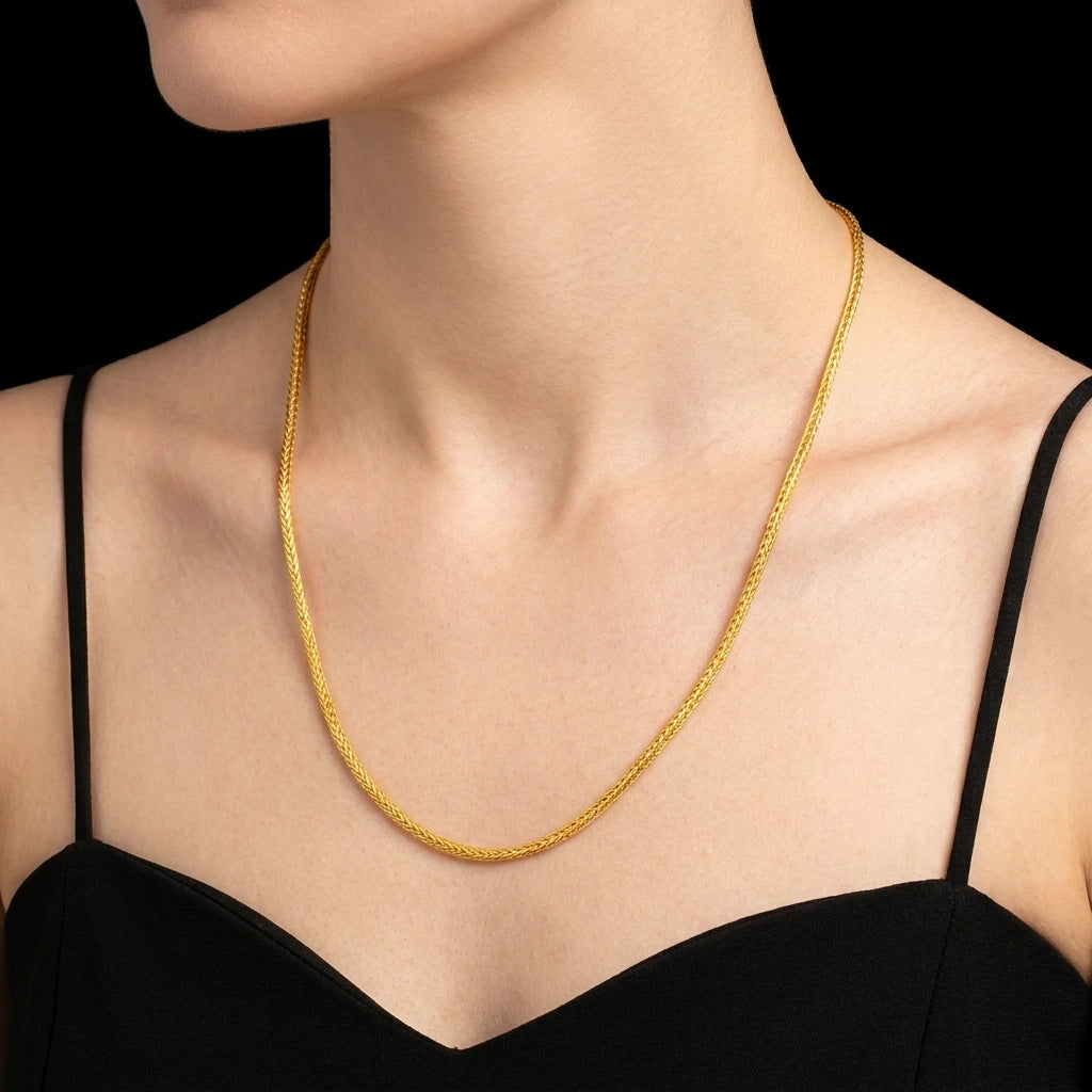 Gold Singapore Millennium Chain PCM88-052