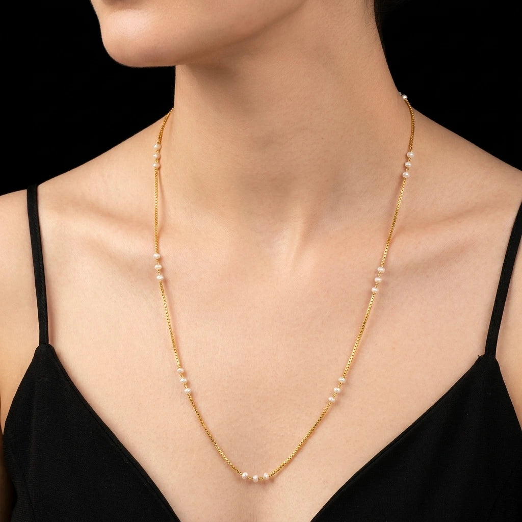 Pearl Stone chain PSC4-015