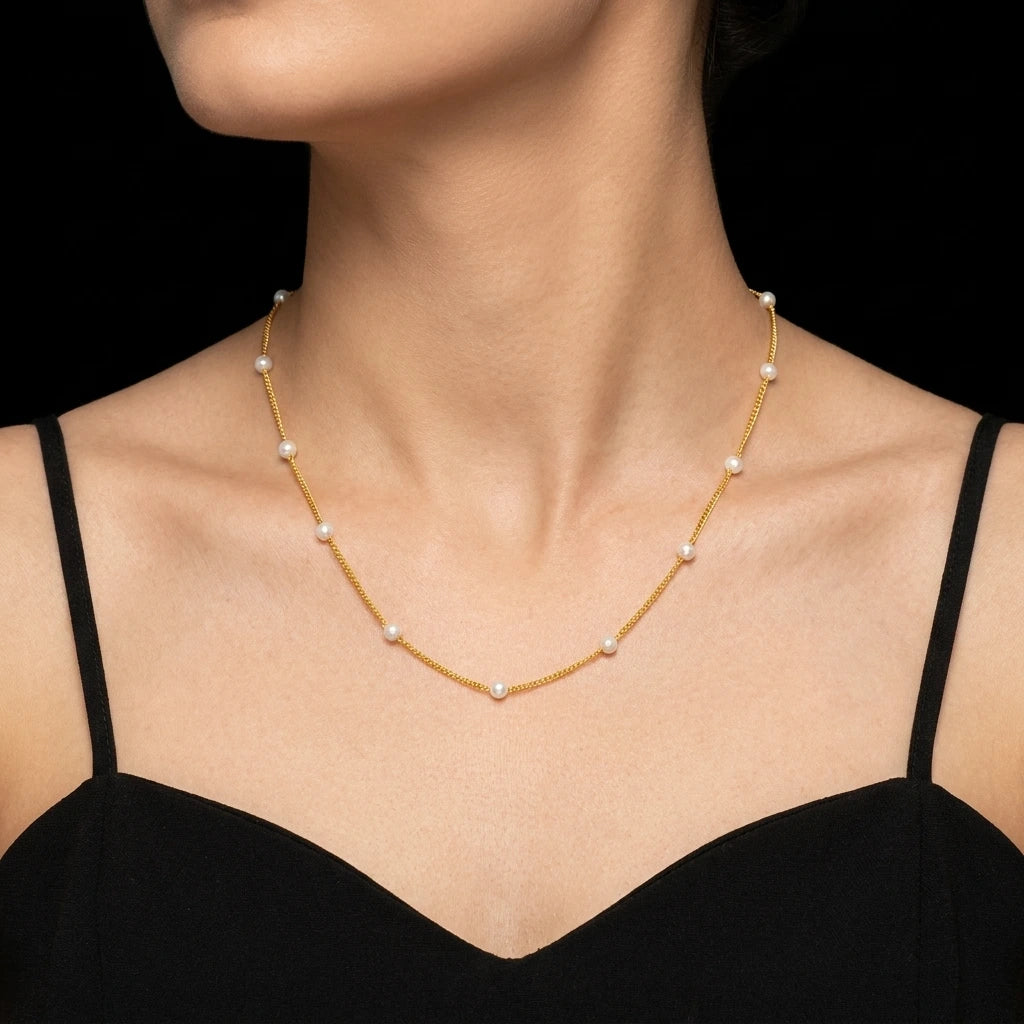 Pearl Stone Chain PSC13-073