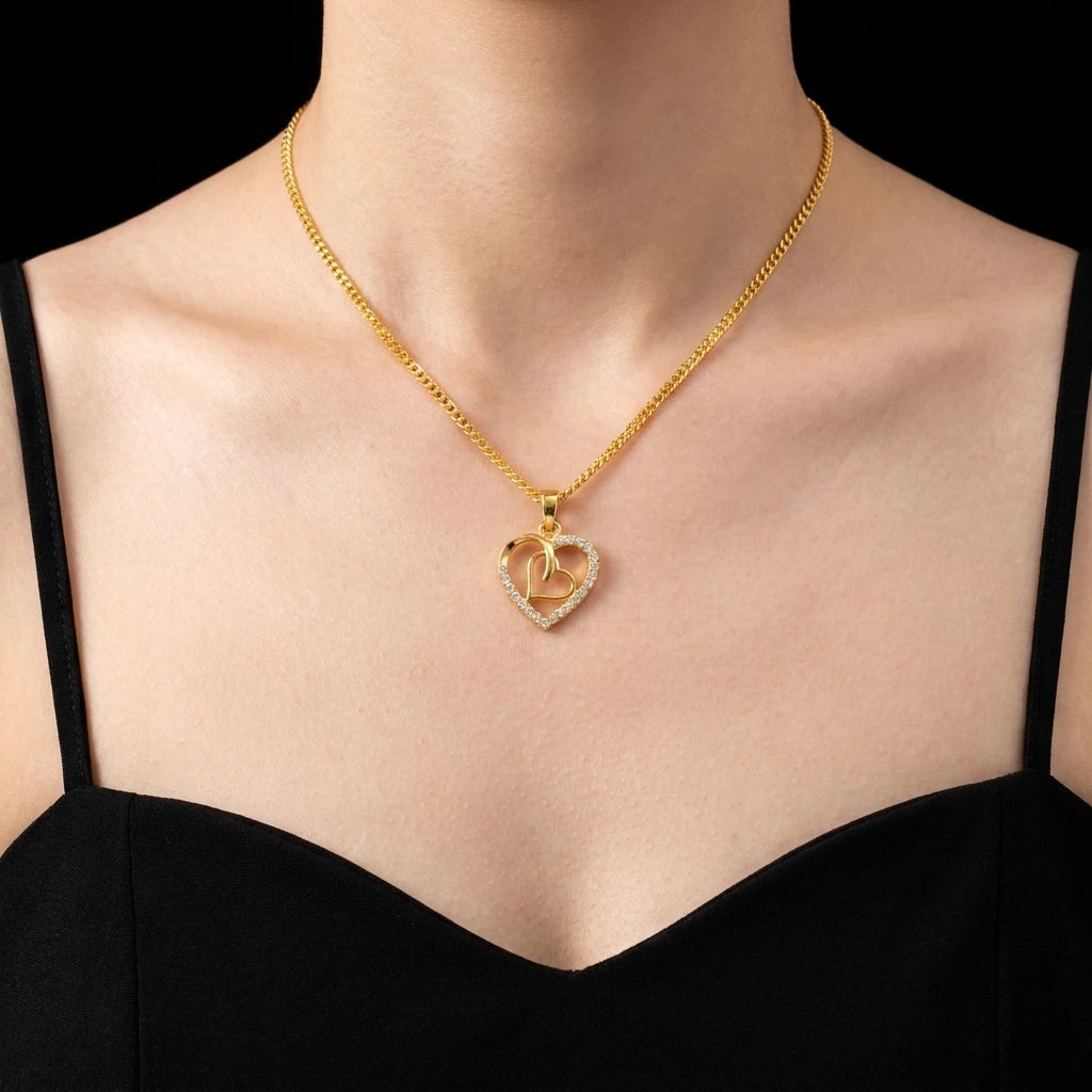 Golden Pendant PSLT121W-09