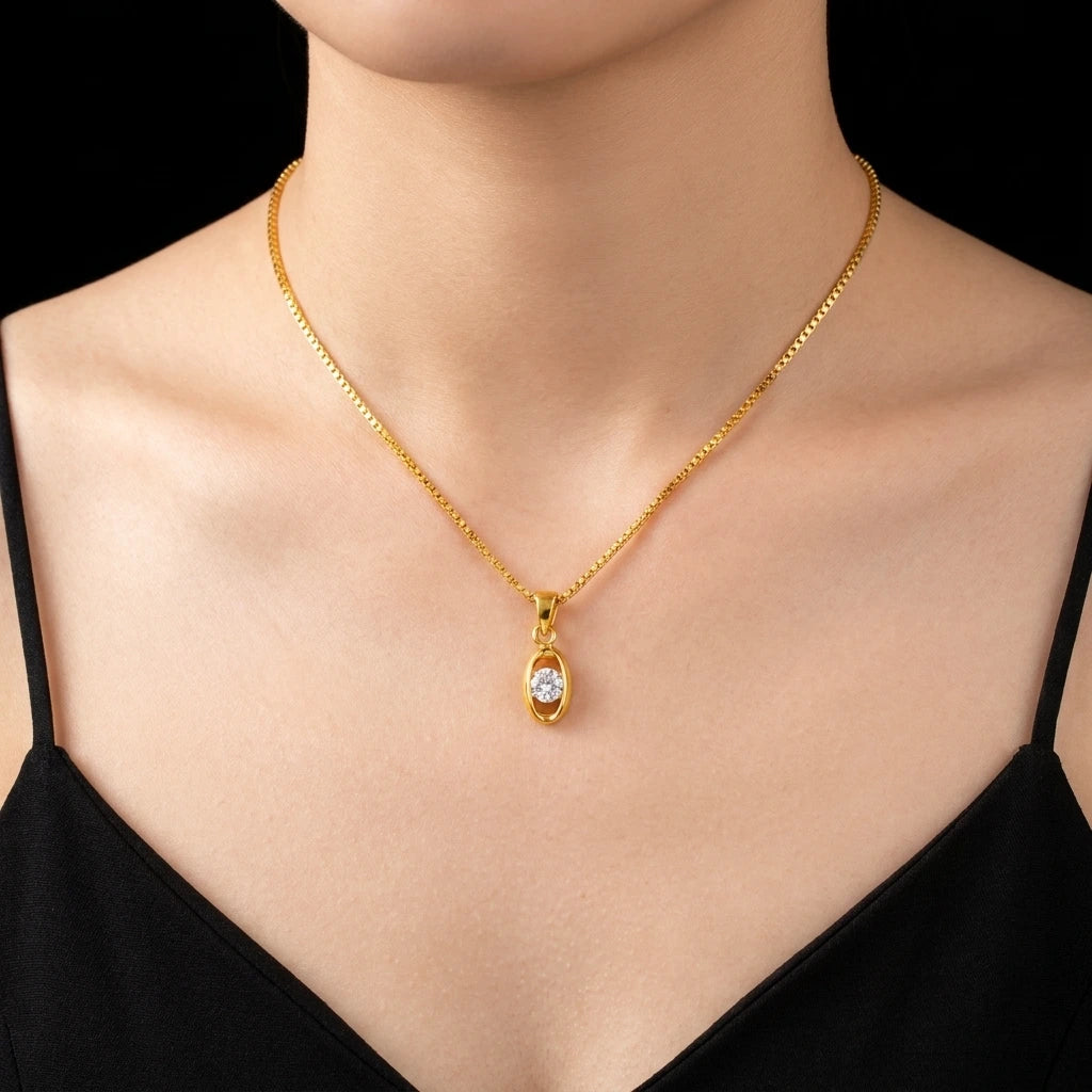 Stone Pendant PSLT128W-06