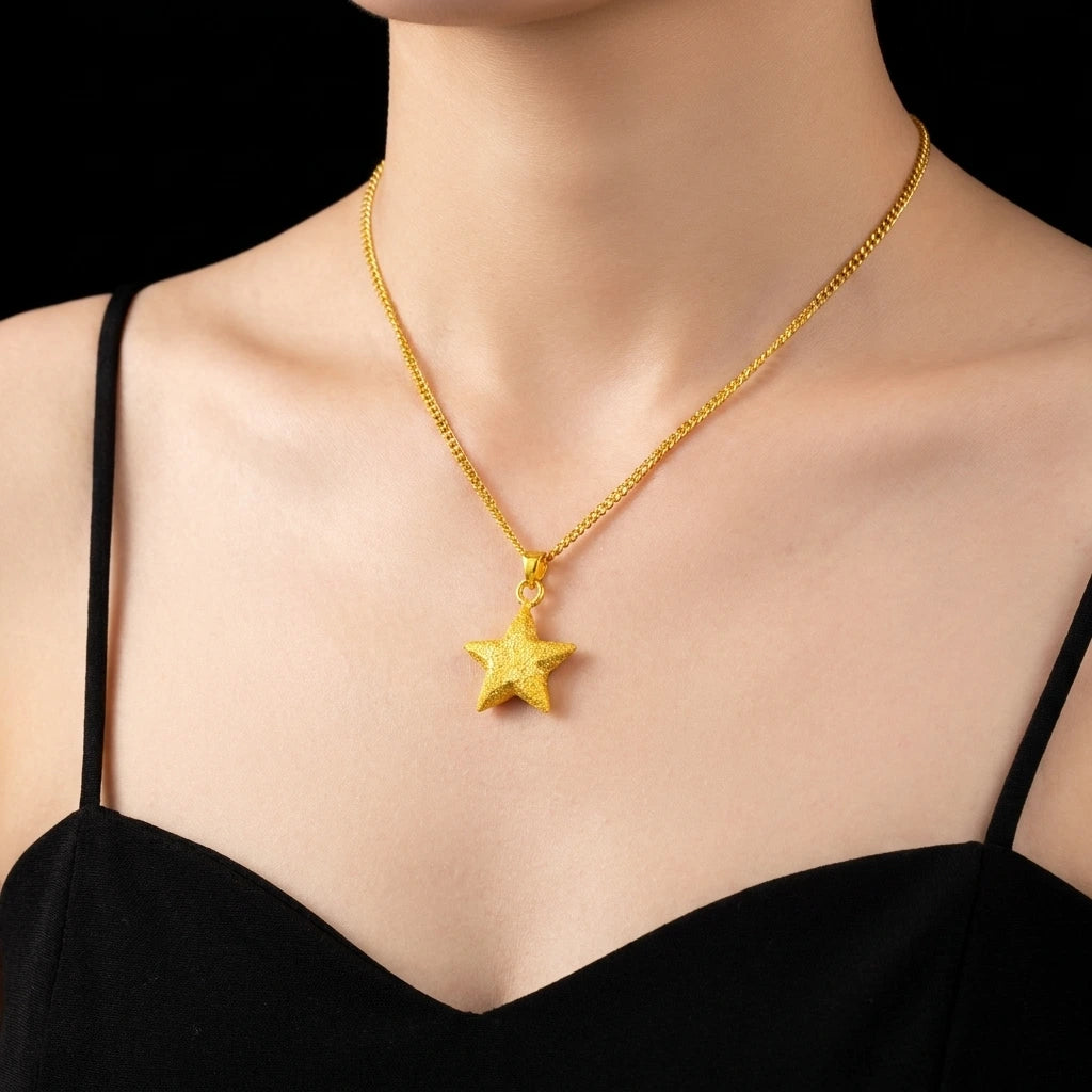 Golden Star  Pendant PGLT59-06