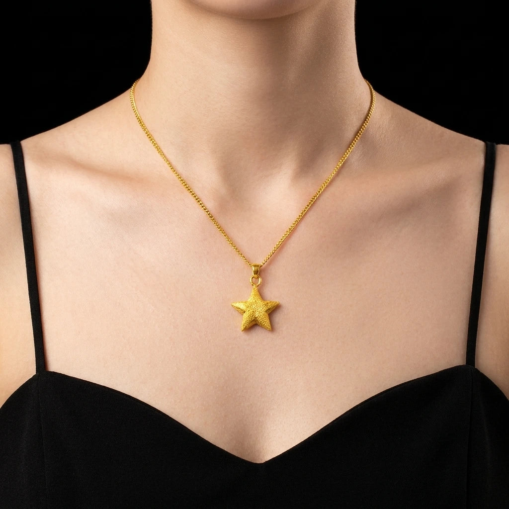 Golden Star  Pendant PGLT59-06