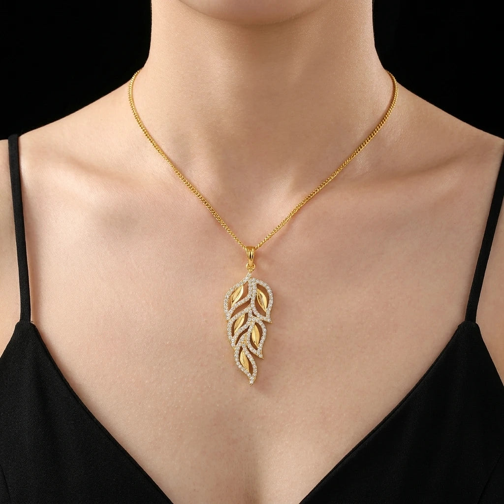 GOLD PENDANT PSLT23W-022