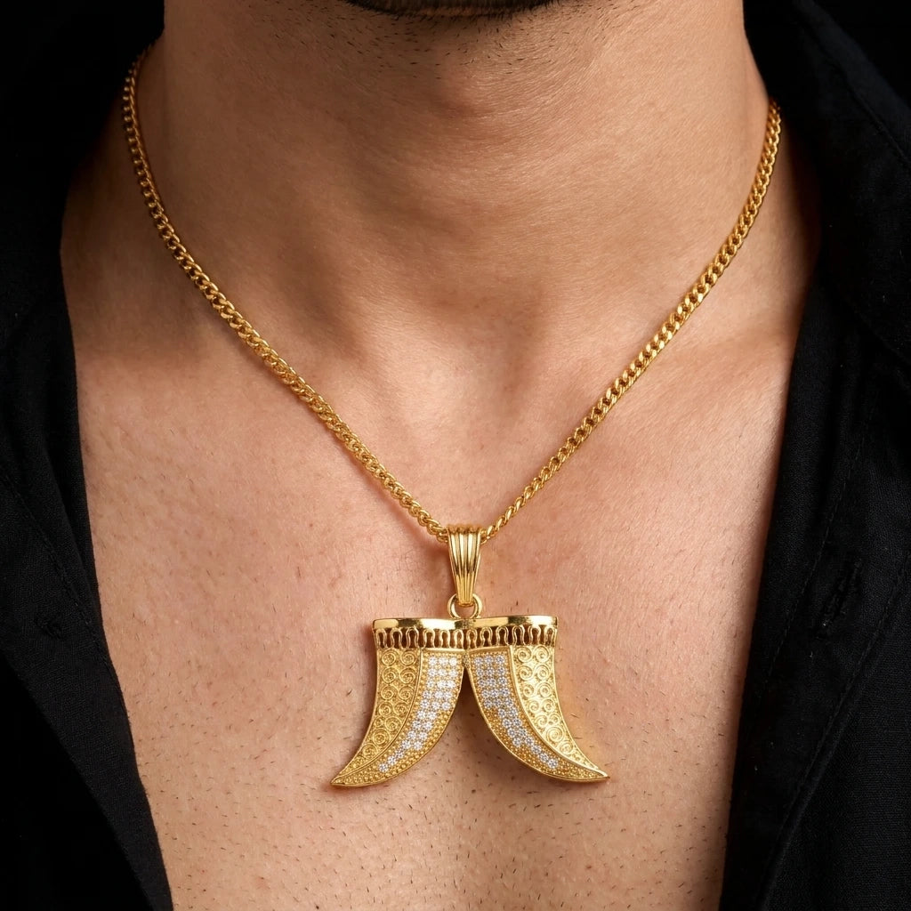 Golden Pendant PSLT11W-081