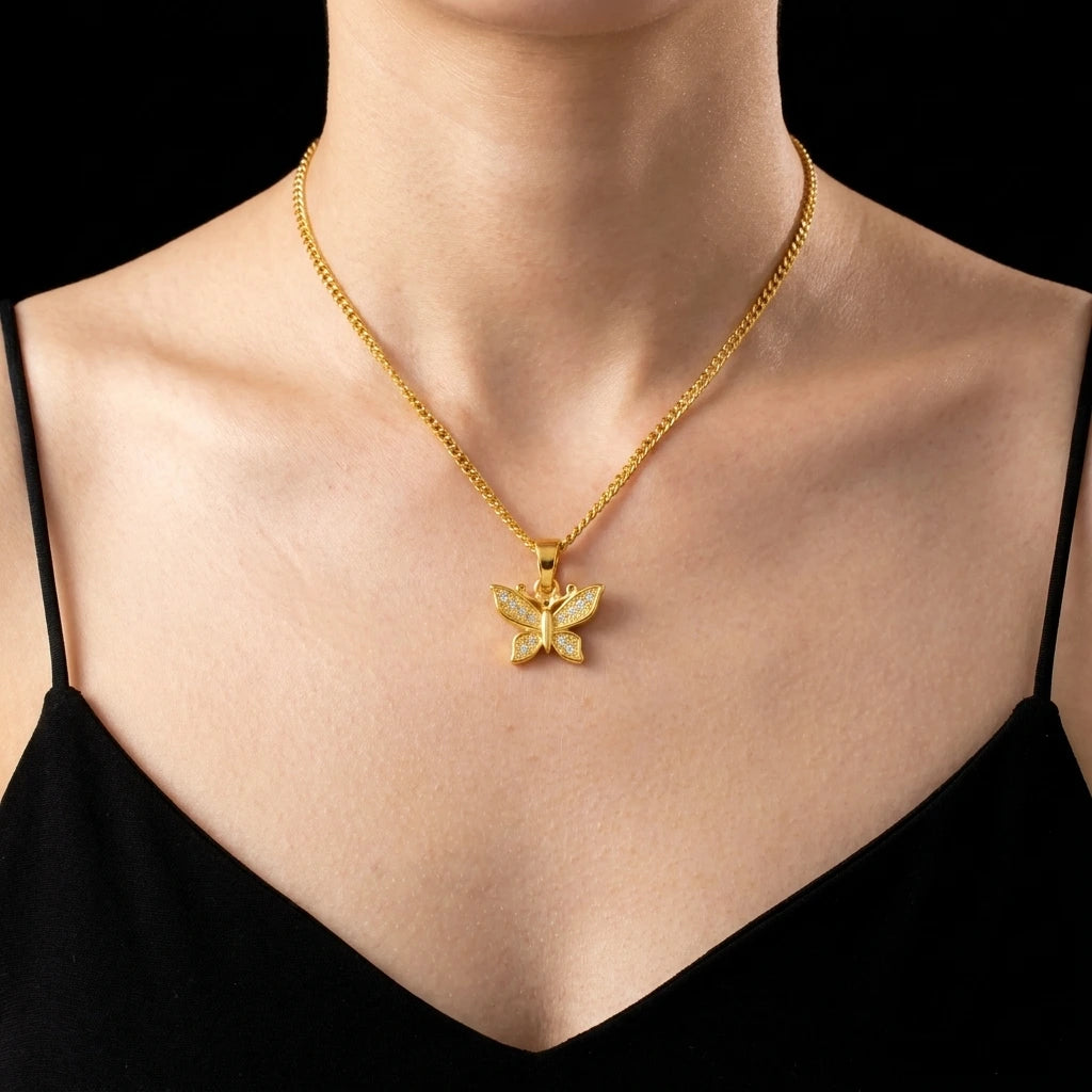 GOLD PENDANT PSLT46W-011