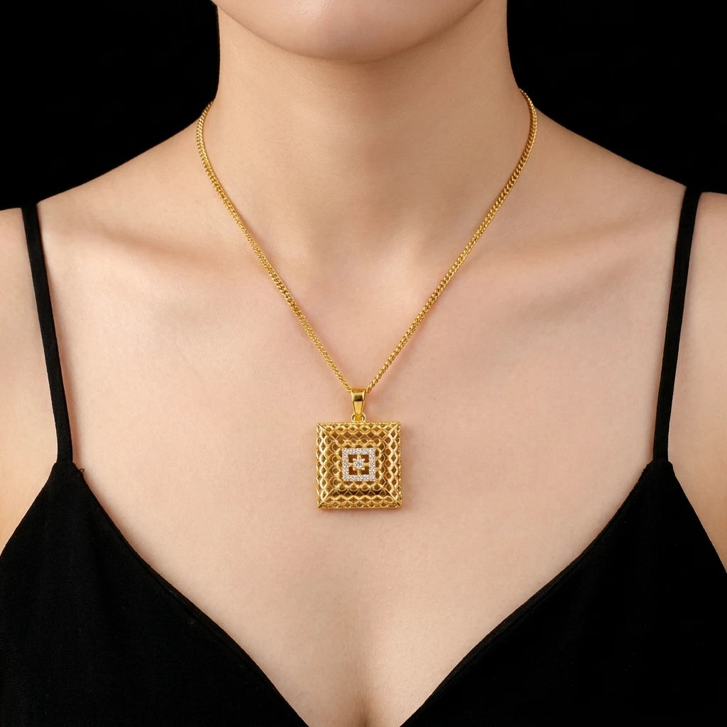 GOLD PENDANT PSLT42W-011