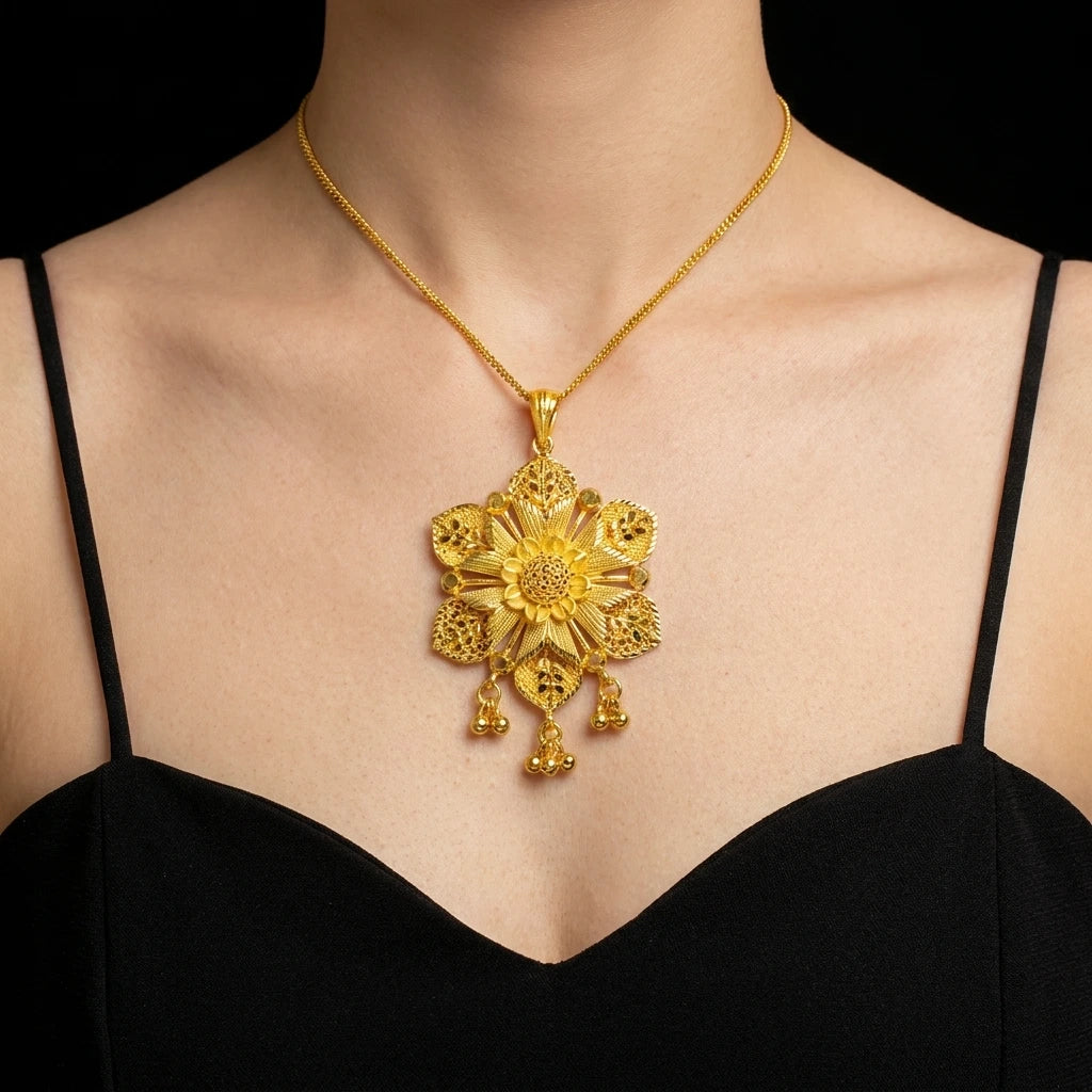 Gold Pendants PGLT10b-002
