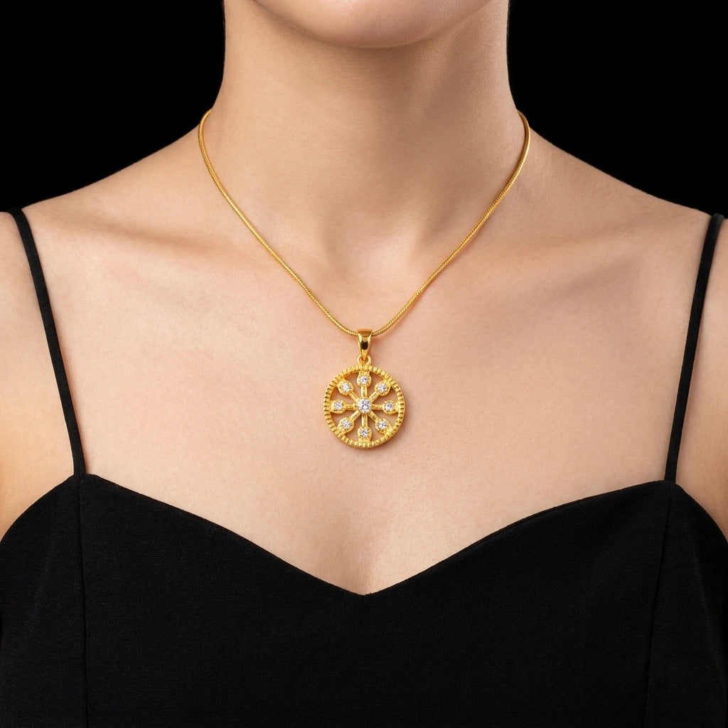 Stone Pendant PSLT158W-09