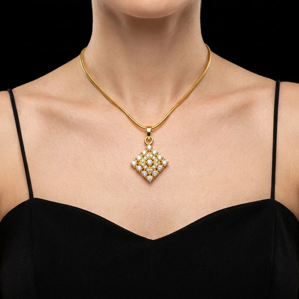 Stone Pendant PSLT14W-001