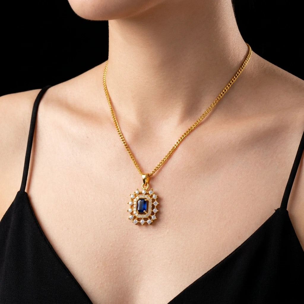 Stone Pendent PSLT10WBL-021
