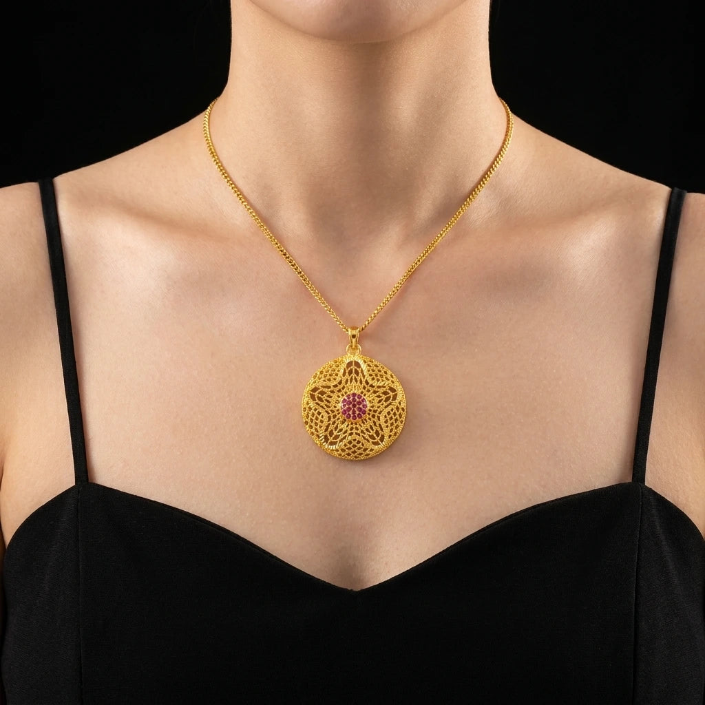 STONE PENDANT PSLT48R-071